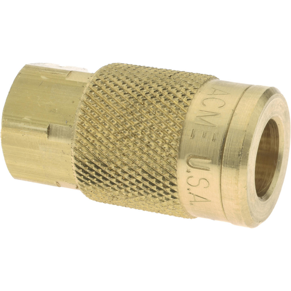 Coilhose Pneumatics Pneumatic Hose Coupling: 1/4" Thread, 1/4" Body Dia, Acme Interchange - A900B4M