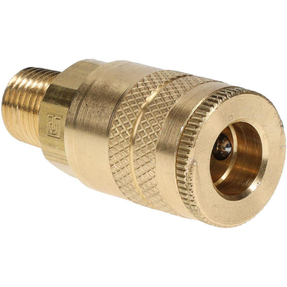 Coilhose Pneumatics Pneumatic Hose Coupling: 1/4" Thread, 1/4" Body Dia, Acme Interchange - A900B4M
