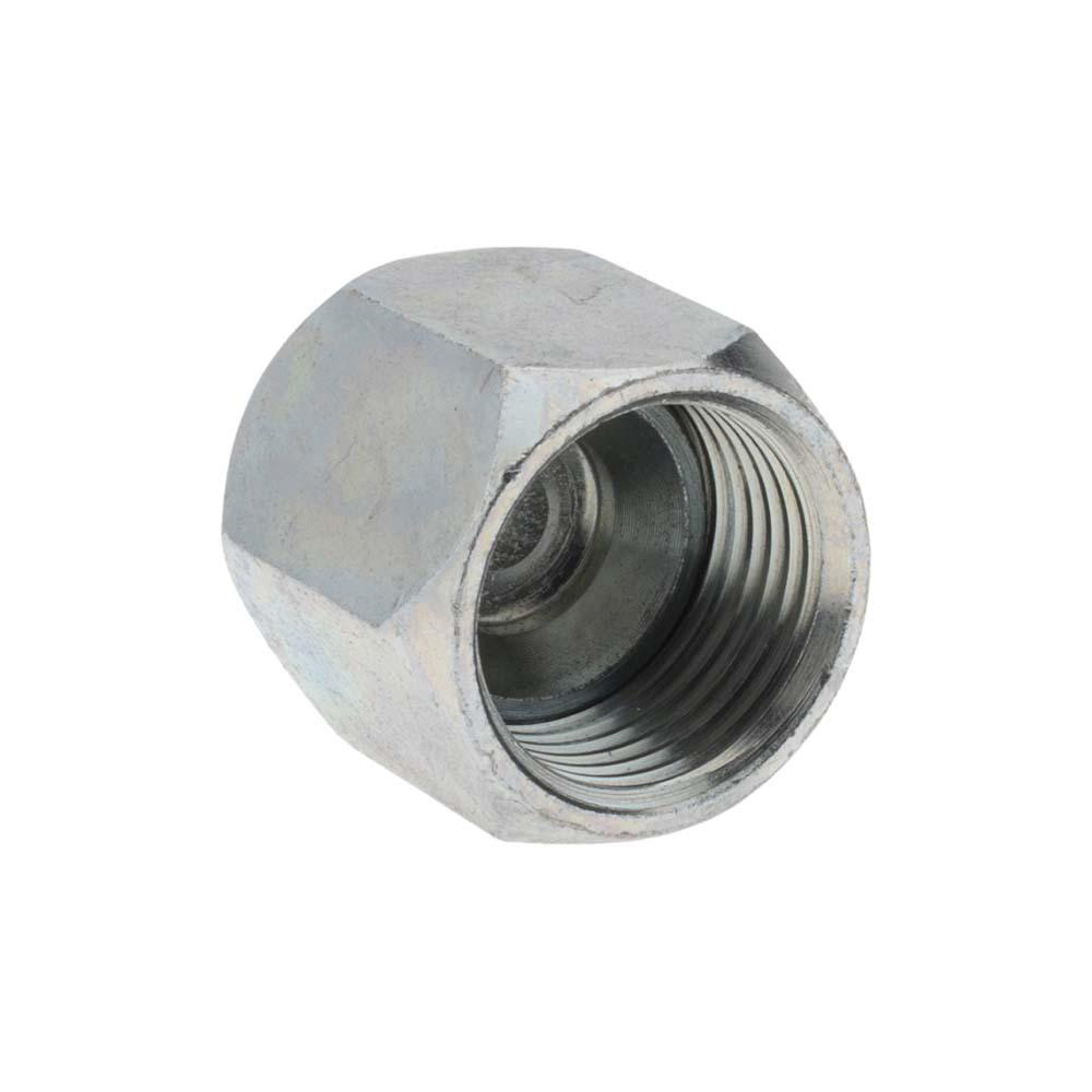 Parker Steel Flared Tube Cap: 1/2" OD, 37 deg Flared Angle - KP80602