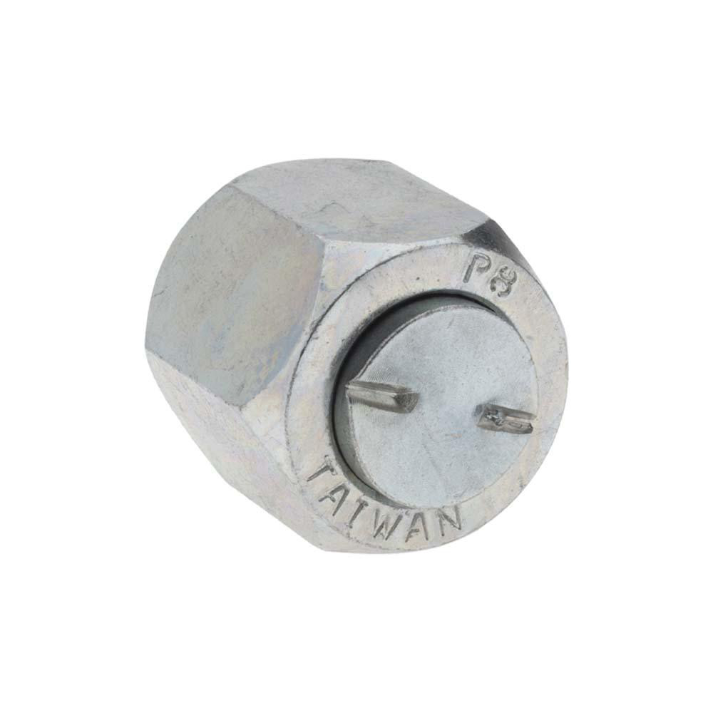Parker Steel Flared Tube Cap: 1/2" OD, 37 deg Flared Angle - KP80602