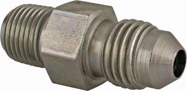 Parker Steel Flared Tube Reducer: 3/8" OD, 37 deg Flared Angle - PT-00062