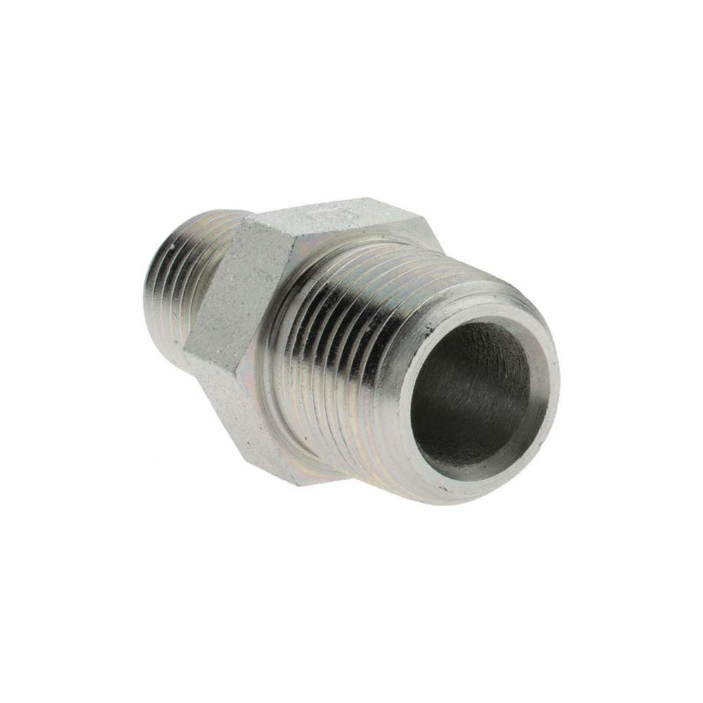 Brennan Industrial Pipe Hex Plug: 3/8 x 1/4" Male Thread, MNPT x MNPT - 16003