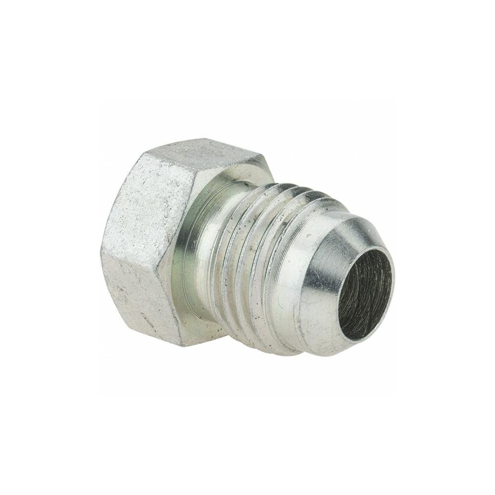 Brennan Steel Flared Tube Plug: 3/8" OD, 37 deg Flared Angle - 10452