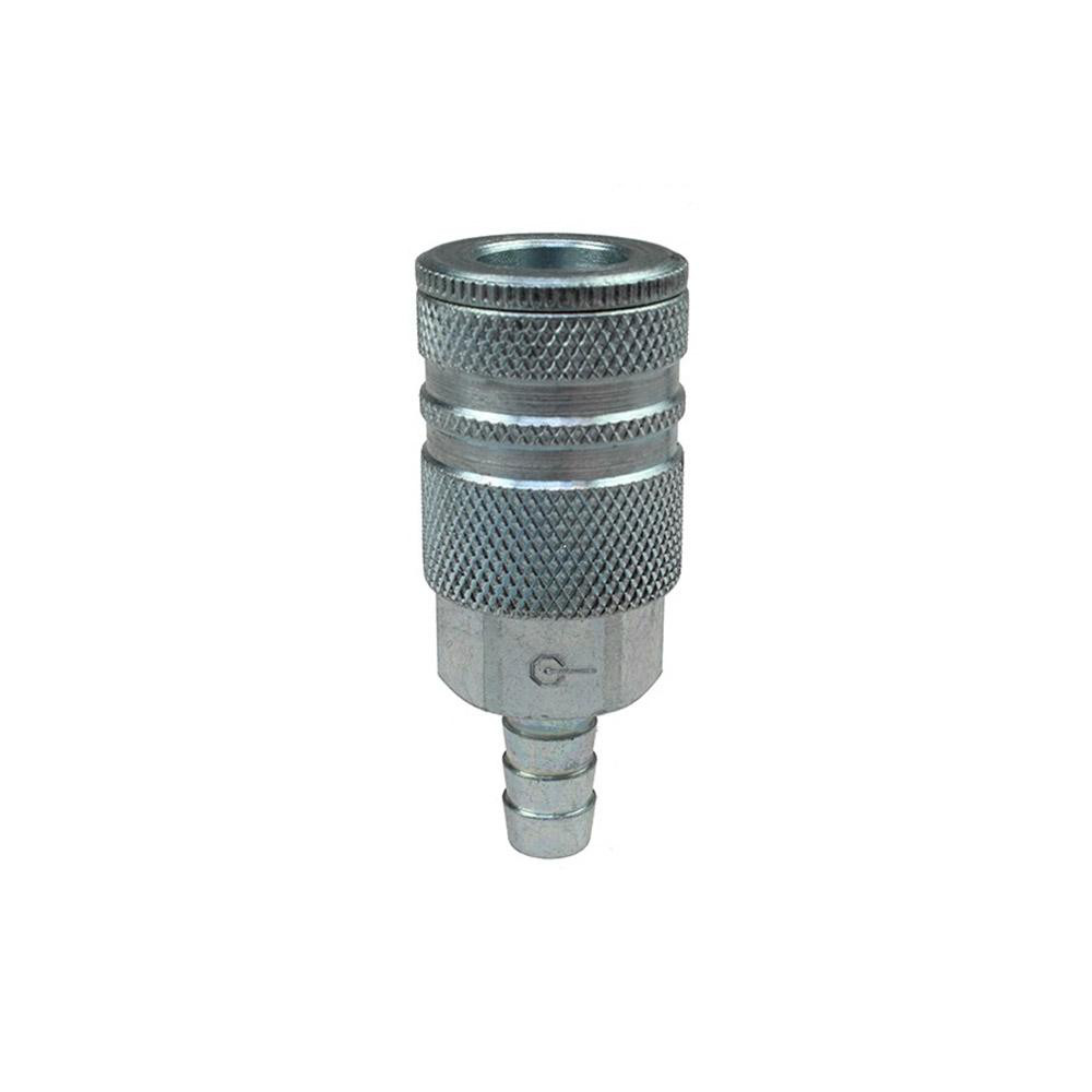 Parker Pneumatic Hose Coupling: 1/4" Body Dia, Industrial Interchange - H8CP-787