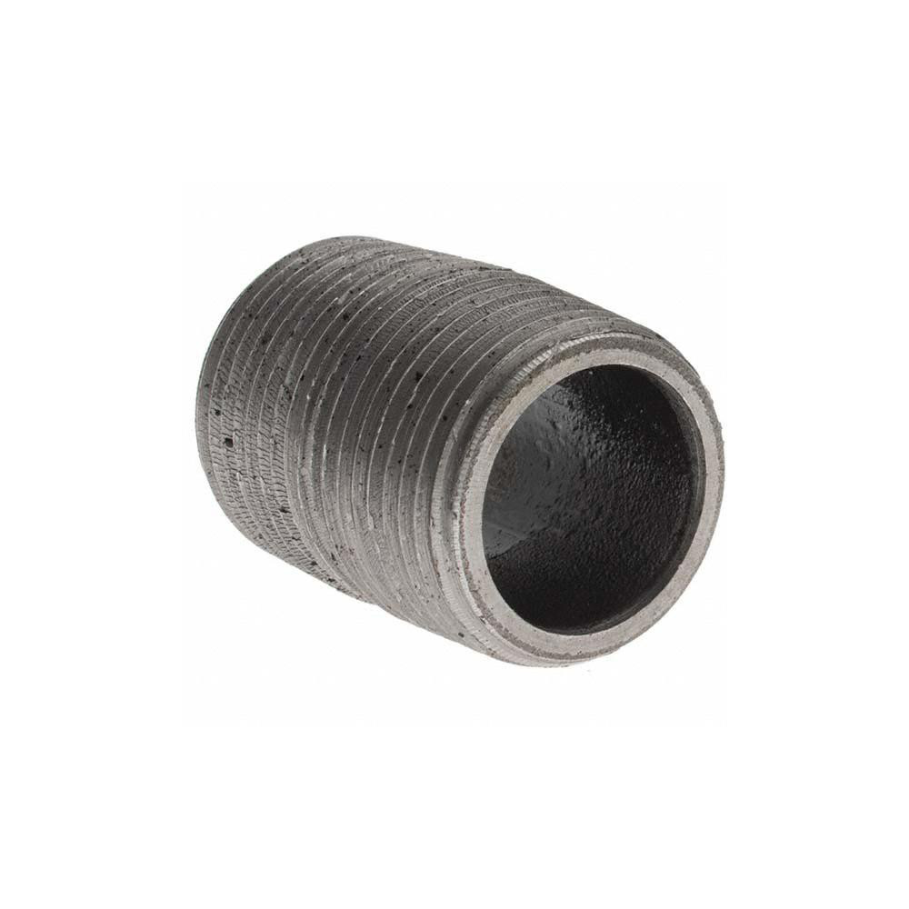 Value Collection Black Pipe Nipple: 3/4" Dia x 1-3/8" Long, Schedule 80 - BD-13614