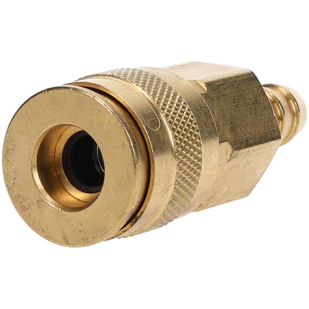 Value Collection Pneumatic Hose Coupling: 1/4" Body Dia, Universal Interchange - 2348093711