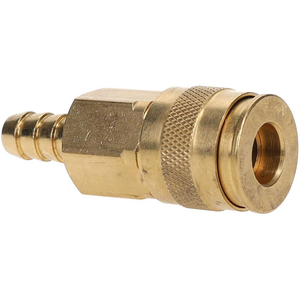 Value Collection Pneumatic Hose Coupling: 1/4" Body Dia, Universal Interchange - 2348093711