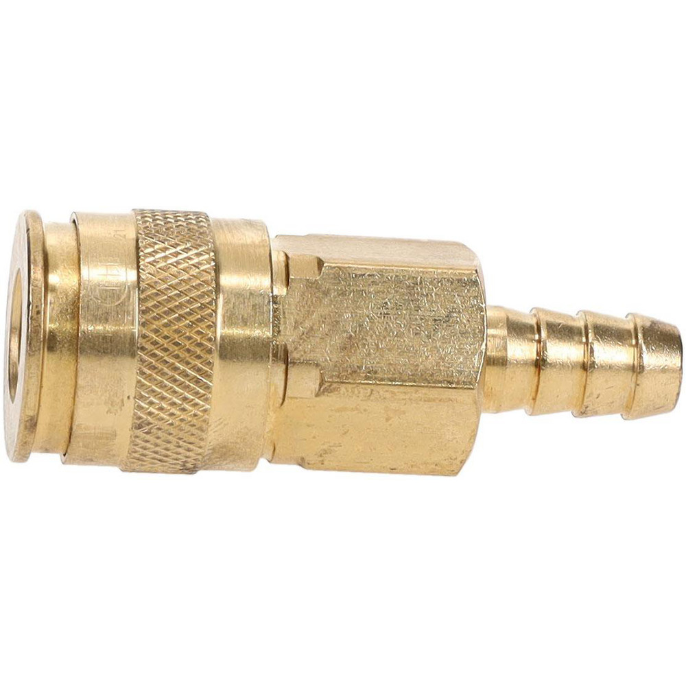 Value Collection Pneumatic Hose Coupling: 1/4" Body Dia, Universal Interchange - 2348093711