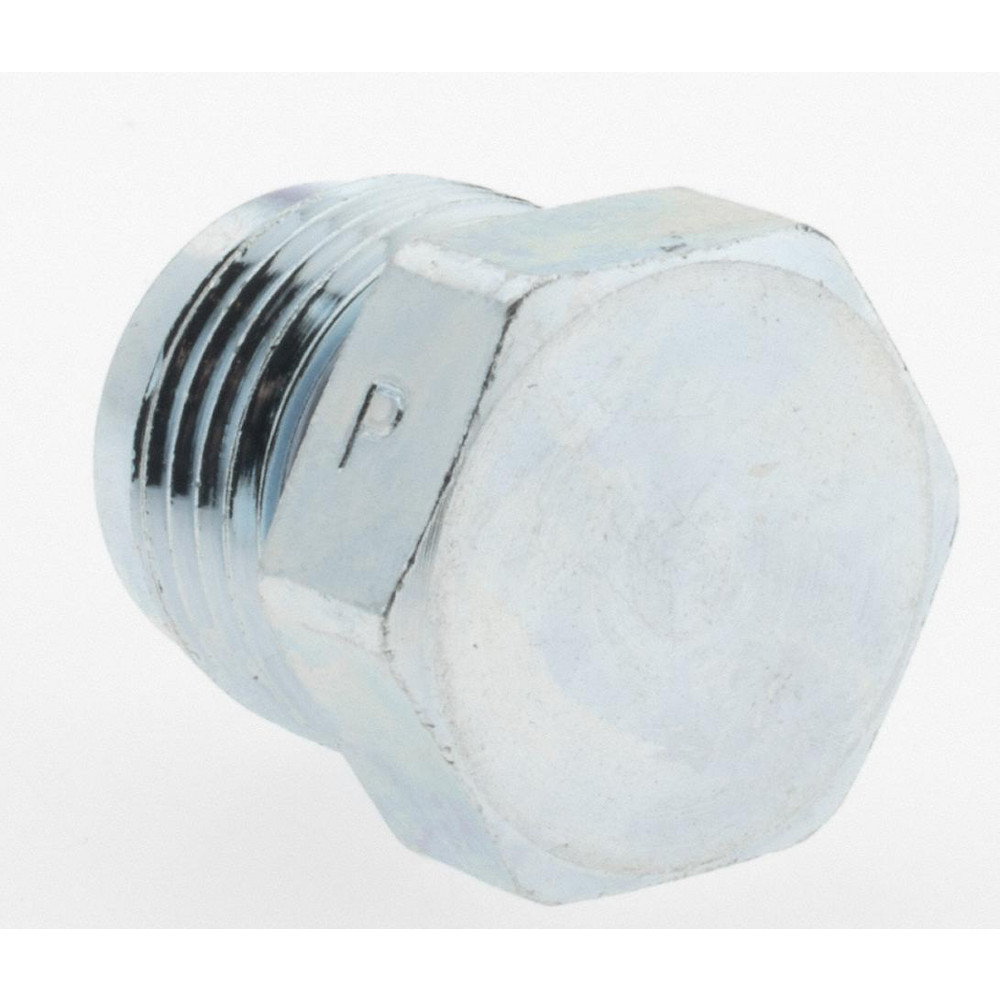 Parker Steel Flared Tube Plug: 5/8" OD, 37 deg Flared Angle - KP70949