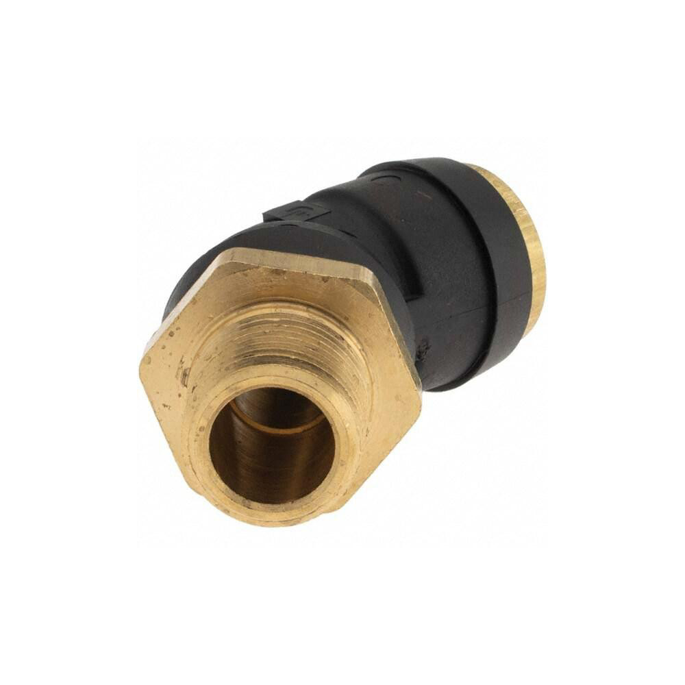 Parker Push-to-Connect Tube x MNPT x Tube x Male Fitting: 3/4" OD - PF-00089