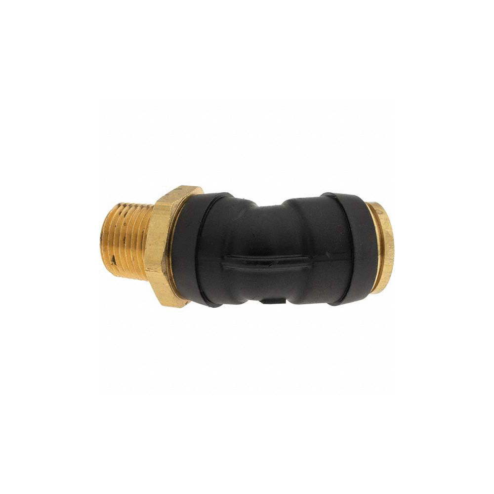 Parker Push-to-Connect Tube x MNPT x Tube x Male Fitting: 3/4" OD - PF-00089