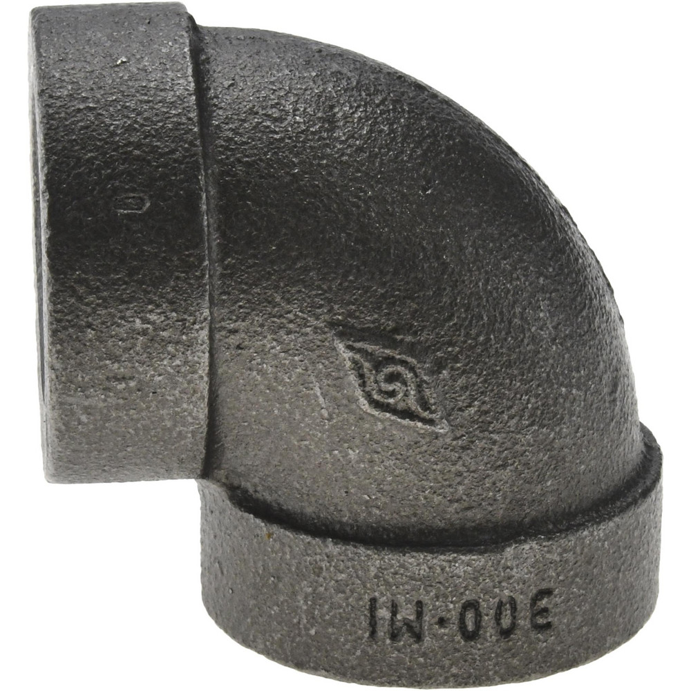 Anvil Black Pipe Fittings: Union, 1", Threaded, Malleable Iron - 0312822703