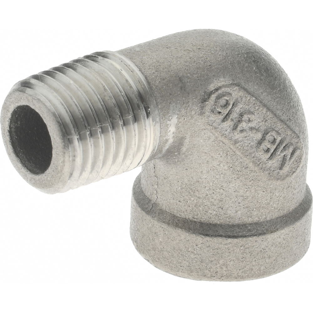 Merit Brass Stainless Steel Pipe Nipple: 1" Pipe, Grade 316 & 316L - 6016-500