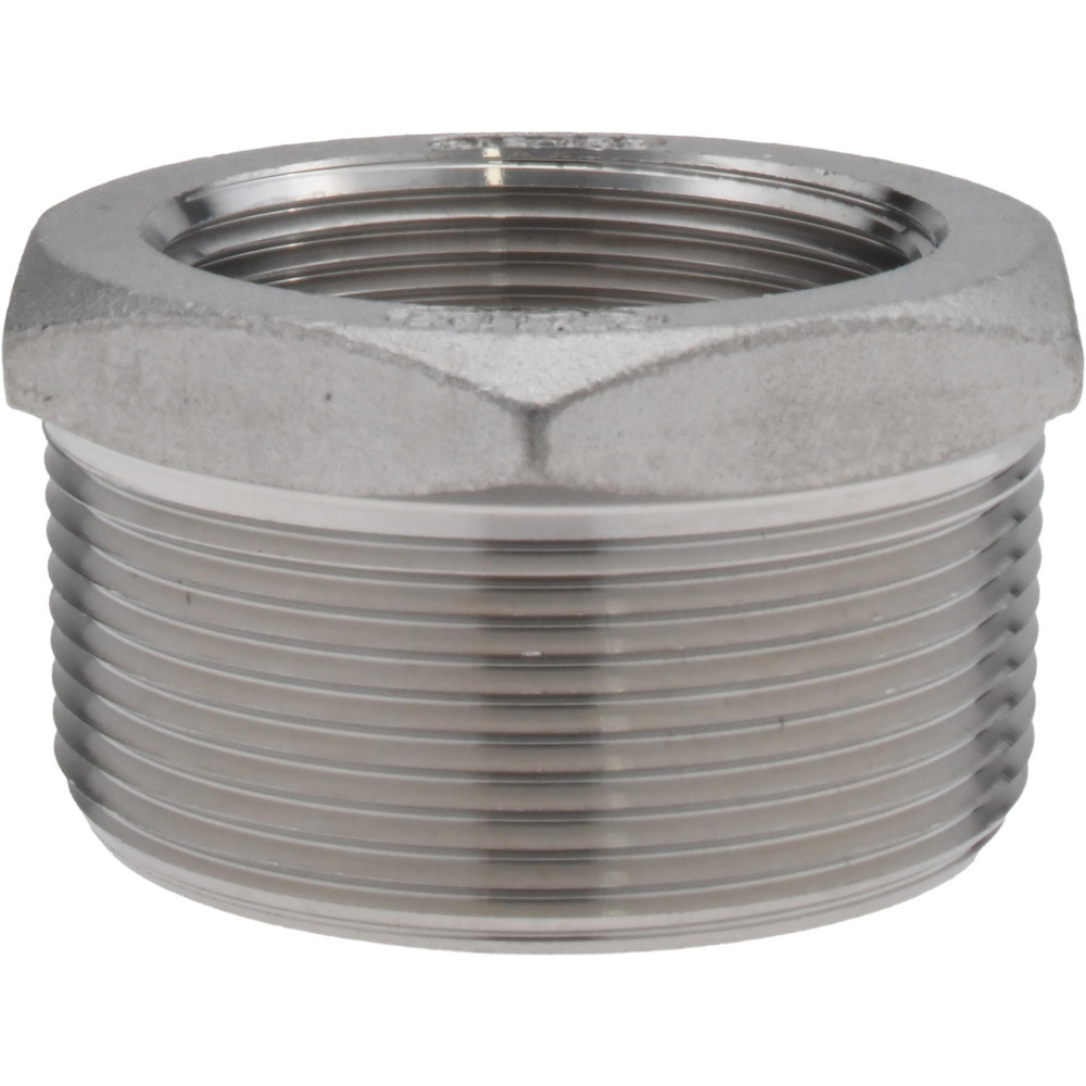 Value Collection Pipe Hex Bushing: 2 x 1-1/2", 316 Stainless Steel - 6HB2*11/2