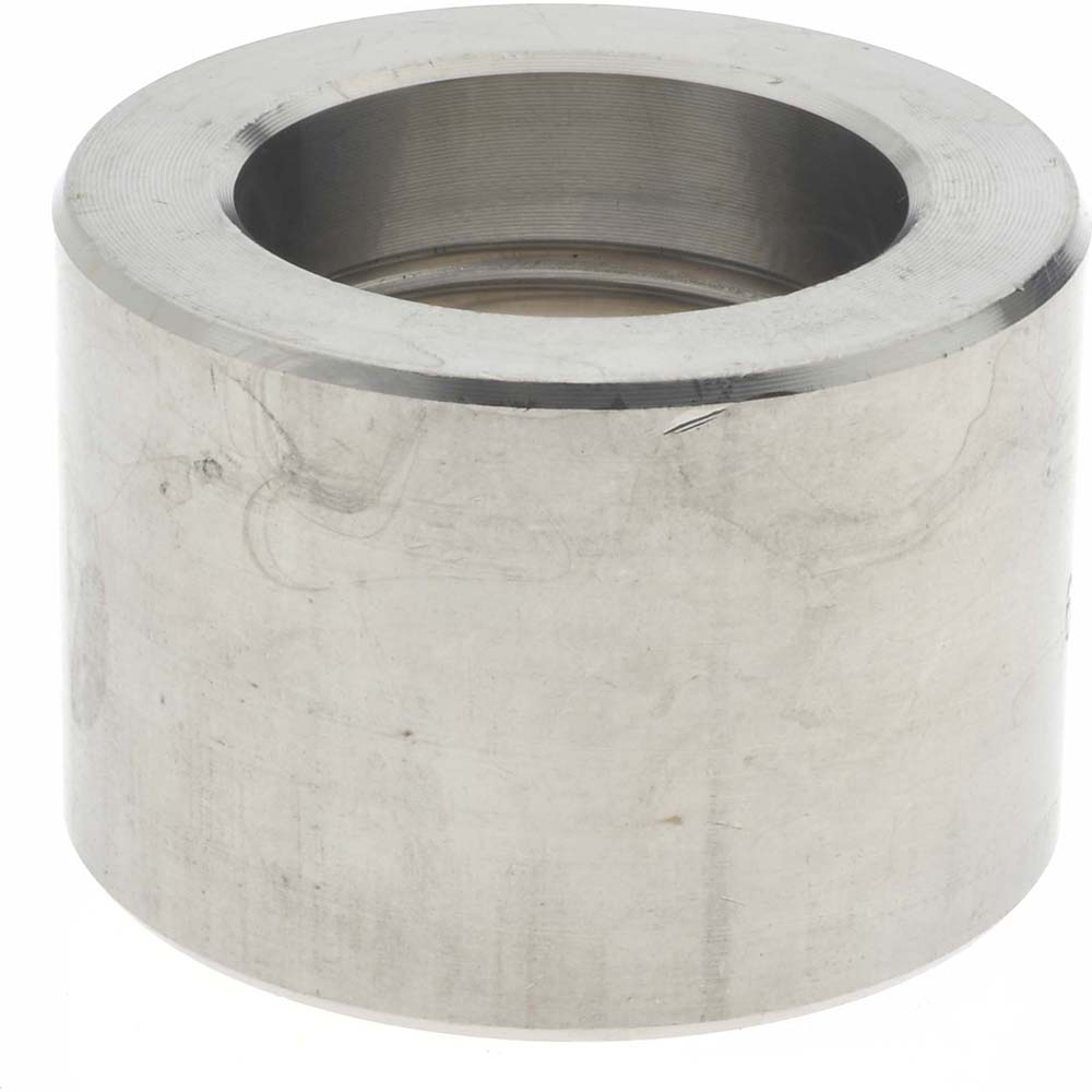 Merit Brass Pipe Half Coupling: 1", 304 & 304L Stainless Steel - 3411HD-16