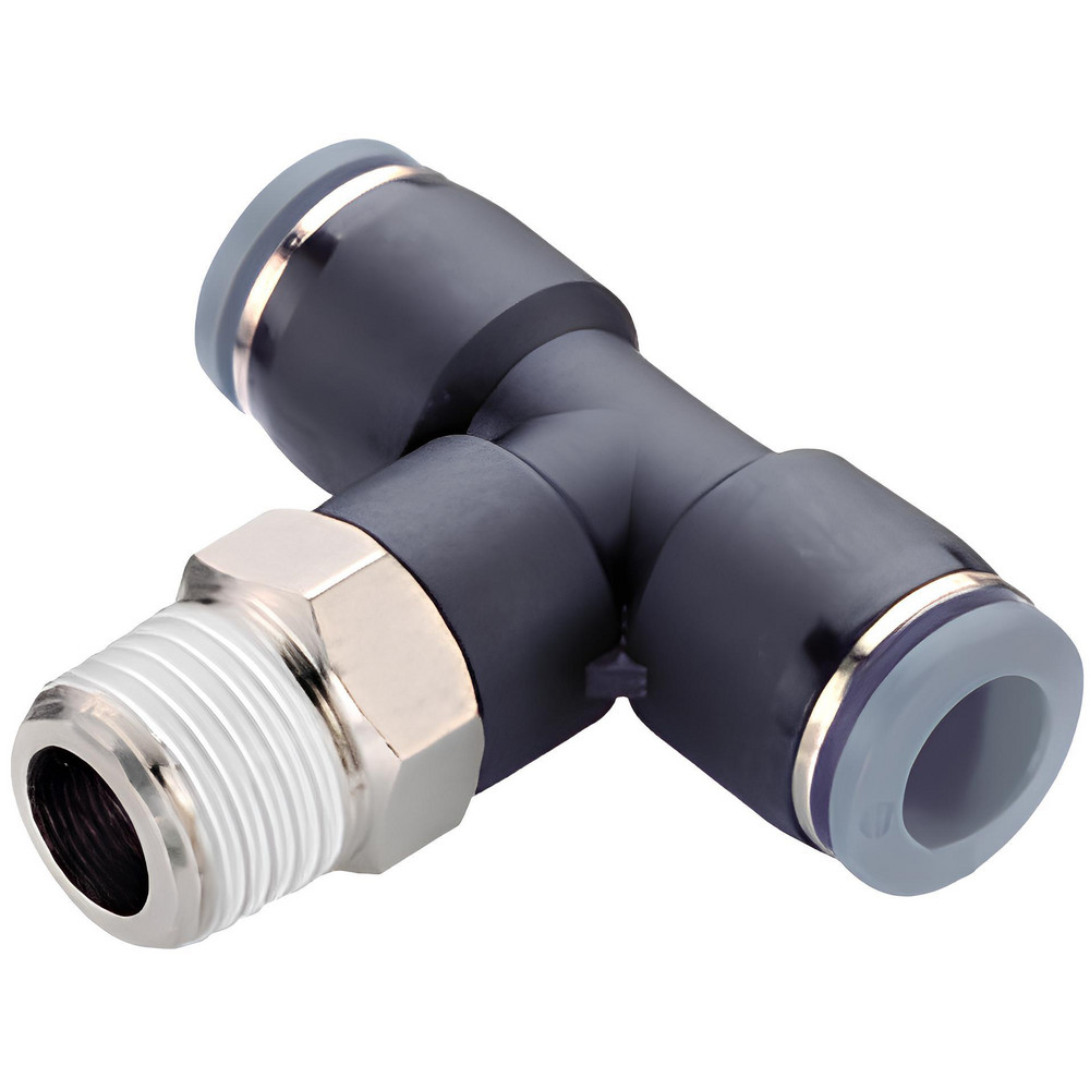 CerroBrass Industrial Pipe Female Tee: 3/8" Female Thread, FNPTF - 28028