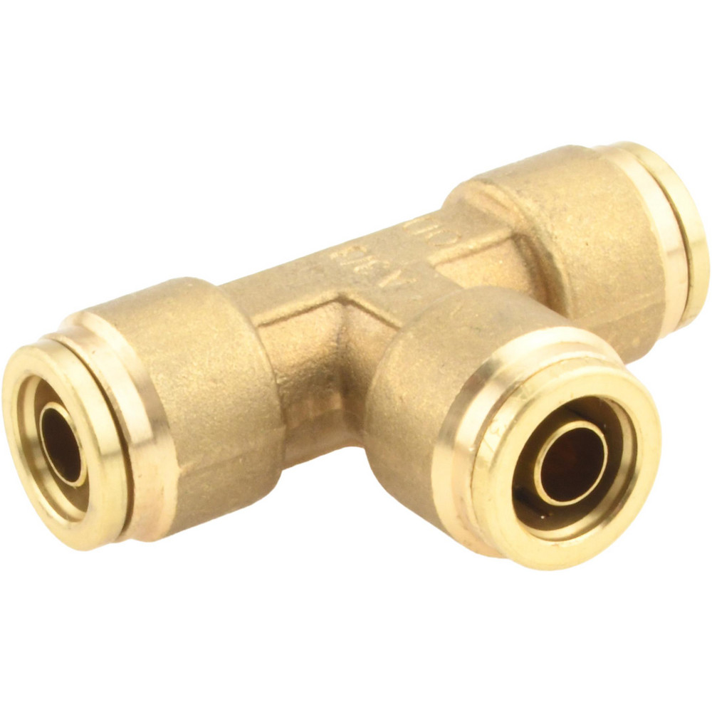 CerroBrass Industrial Pipe Female Tee: 3/8" Female Thread, FNPTF - 28028