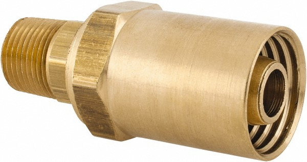 Dixon Valve & Coupling 3/8 NPTF, Reusable Hose Male Fitting - MSC1834086K