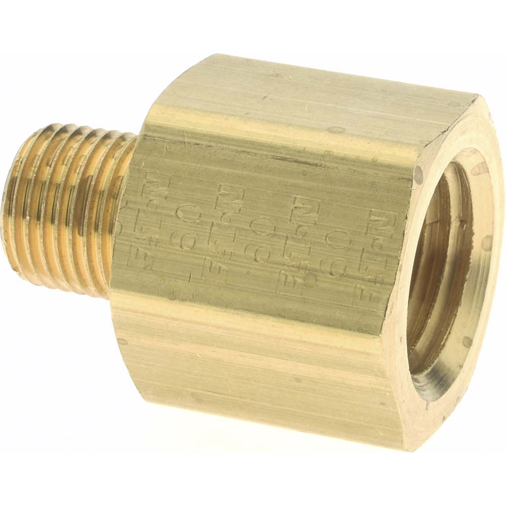 Eaton Industrial Pipe Adapter: 1/4" Female Thread, 1/8" Male Thread, MNPTF x FNPTF - 3200X4X2