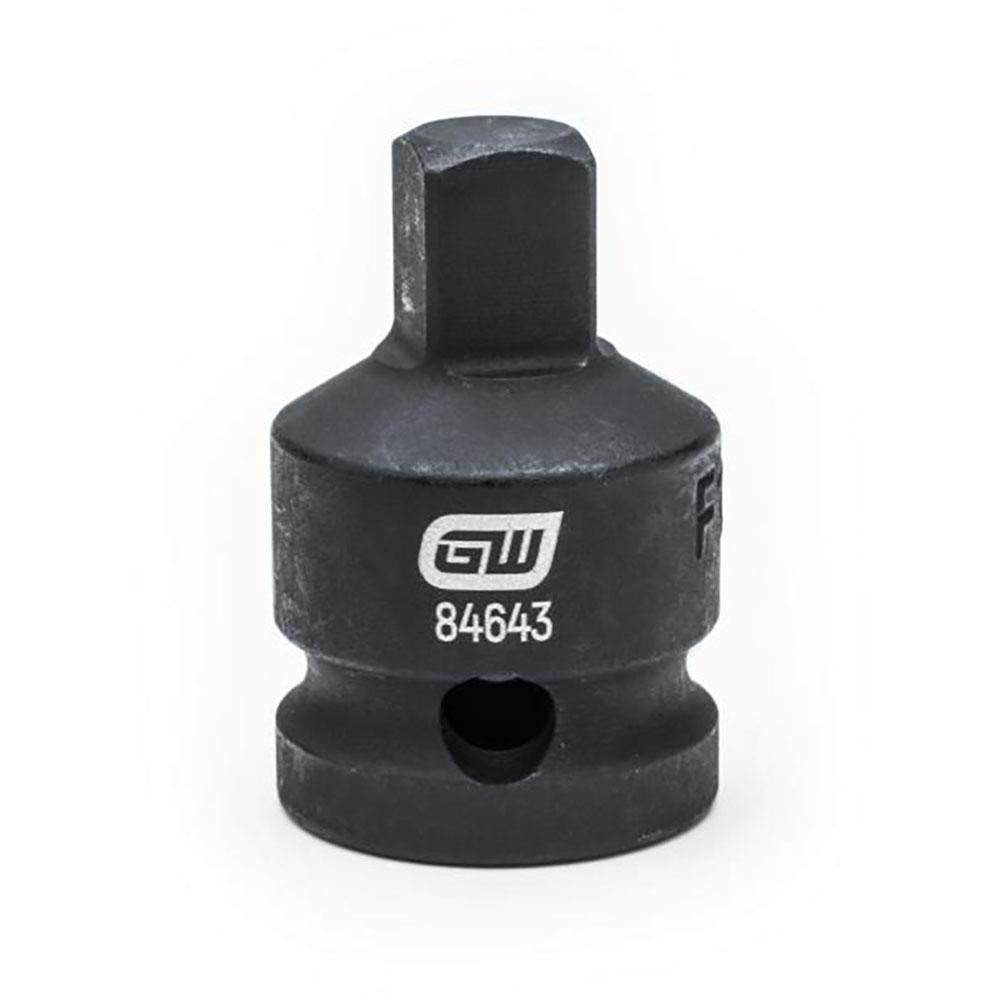 Eaton Industrial Pipe Adapter: 1/4" Female Thread, 1/8" Male Thread, MNPTF x FNPTF - 3200X4X2