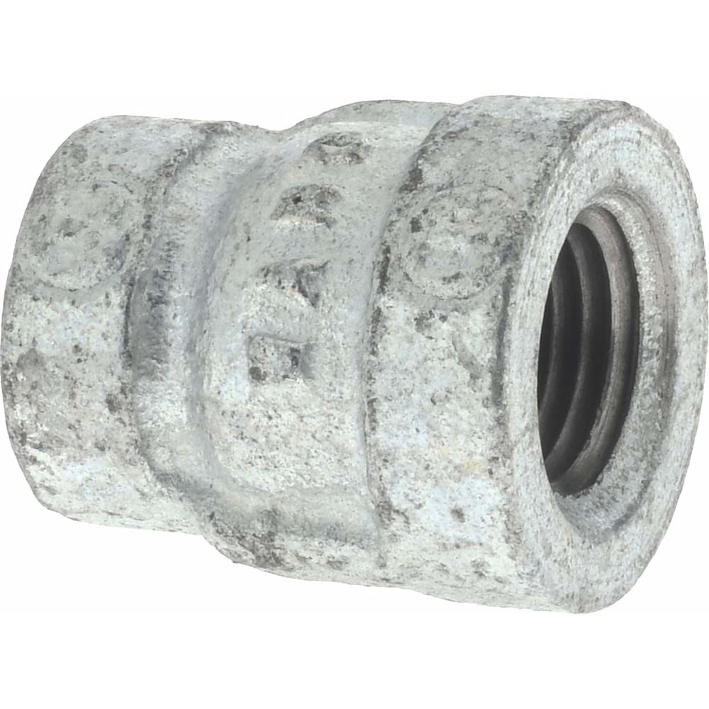 Value Collection Malleable Iron Pipe Reducing Coupling: 1-1/2 x 3/4" Fitting - G240 40X20