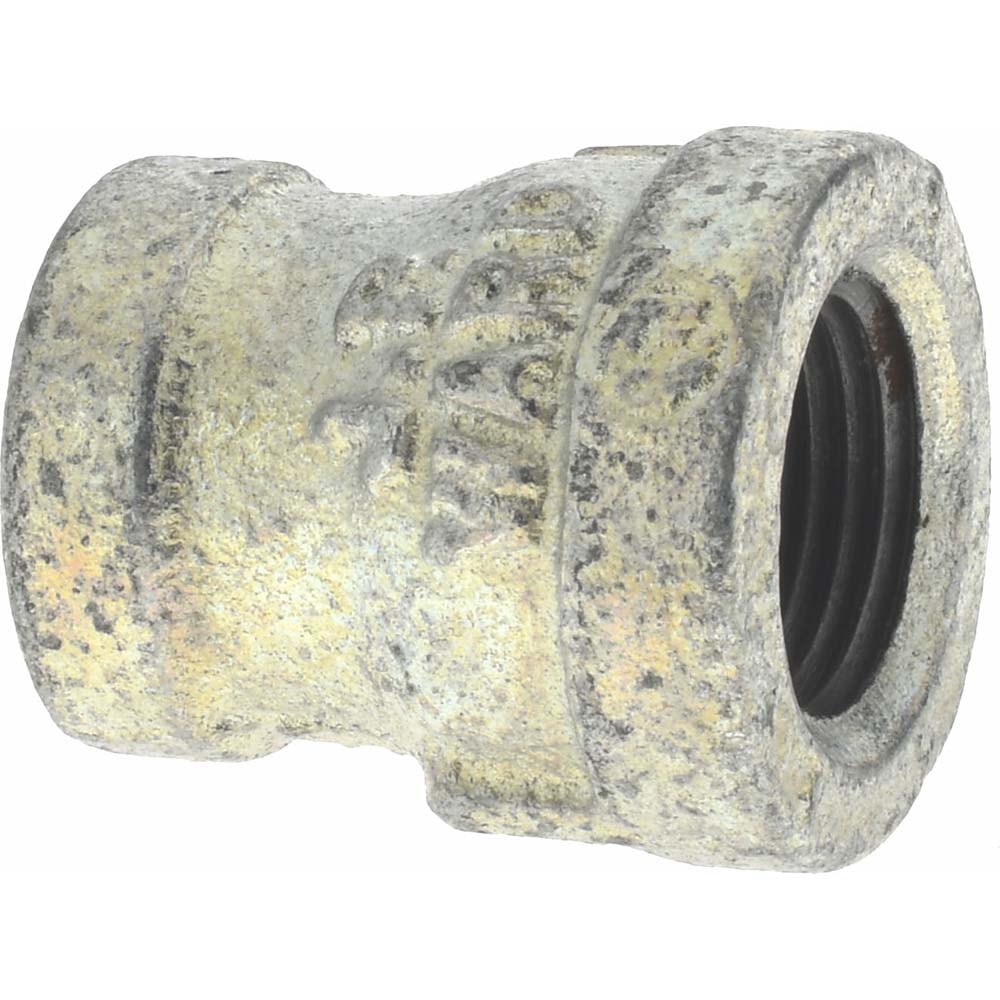 Value Collection Malleable Iron Pipe Reducing Coupling: 1-1/2 x 3/4" Fitting - G240 40X20