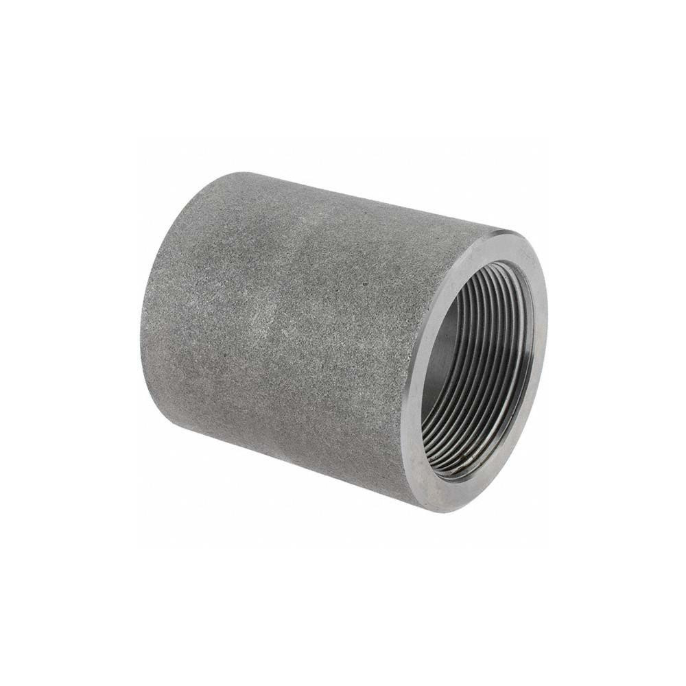 Value Collection Black Pipe Fittings: Coupling, 2", NPT, Forged Carbon Steel - -12129-8