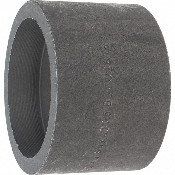 Value Collection Black Pipe Fittings: Coupling, 2", NPT, Forged Carbon Steel - -12129-8