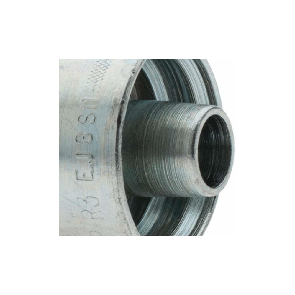 Parker Hydraulic Hose Female Swivel Fitting: 0.5" ID, 8 mm, 1/2" - KP46918
