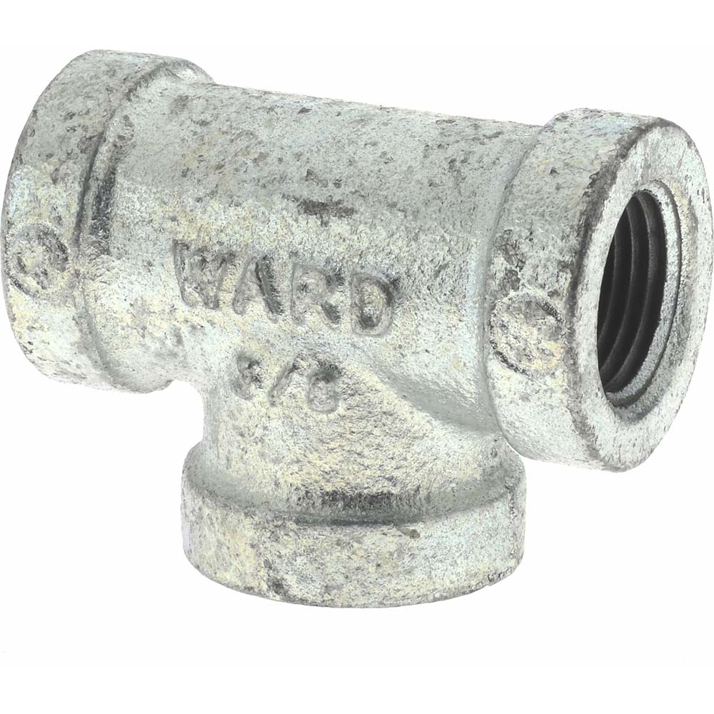 Parker Industrial Pipe Female Tee: 3/8" Female Thread, FNPTF - KP79163