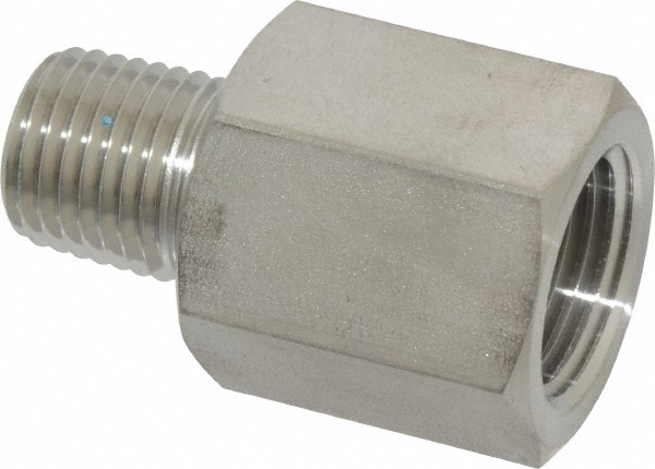 Ham-Let Pipe Adapter: 1/2 x 3/8", 316 Stainless Steel - 3001154