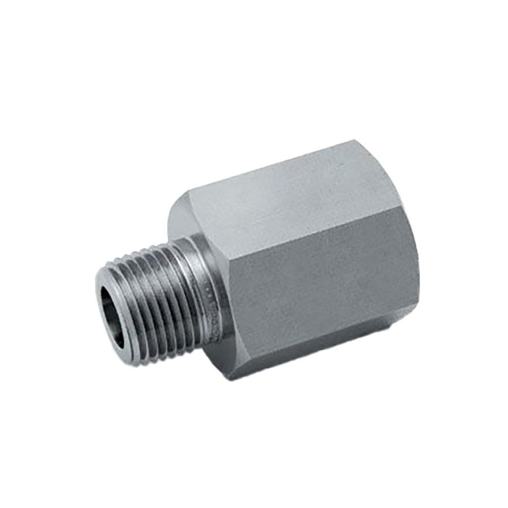 Ham-Let Pipe Adapter: 1/2 x 3/8", 316 Stainless Steel - 3001154