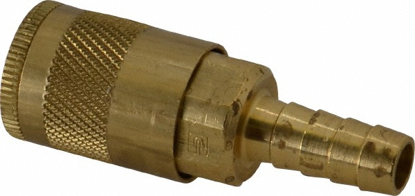 Parker Pneumatic Hose Coupling: 1/4" Body Dia, Tru-Flate Automotive Interchange - B10-5B