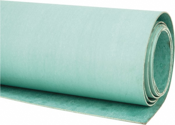 Value Collection Gasket Sheet: 30" OAW, 1/16" Thick, 60" OAL, Green, Aramid - 31945256
