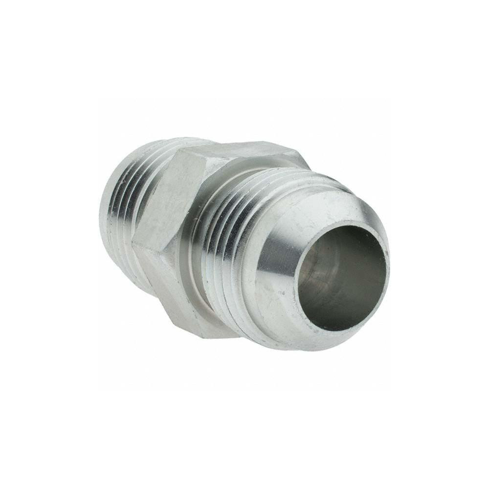 Parker Steel Flared Tube Connector: 3/4" OD, 37 deg Flared Angle - KP67153