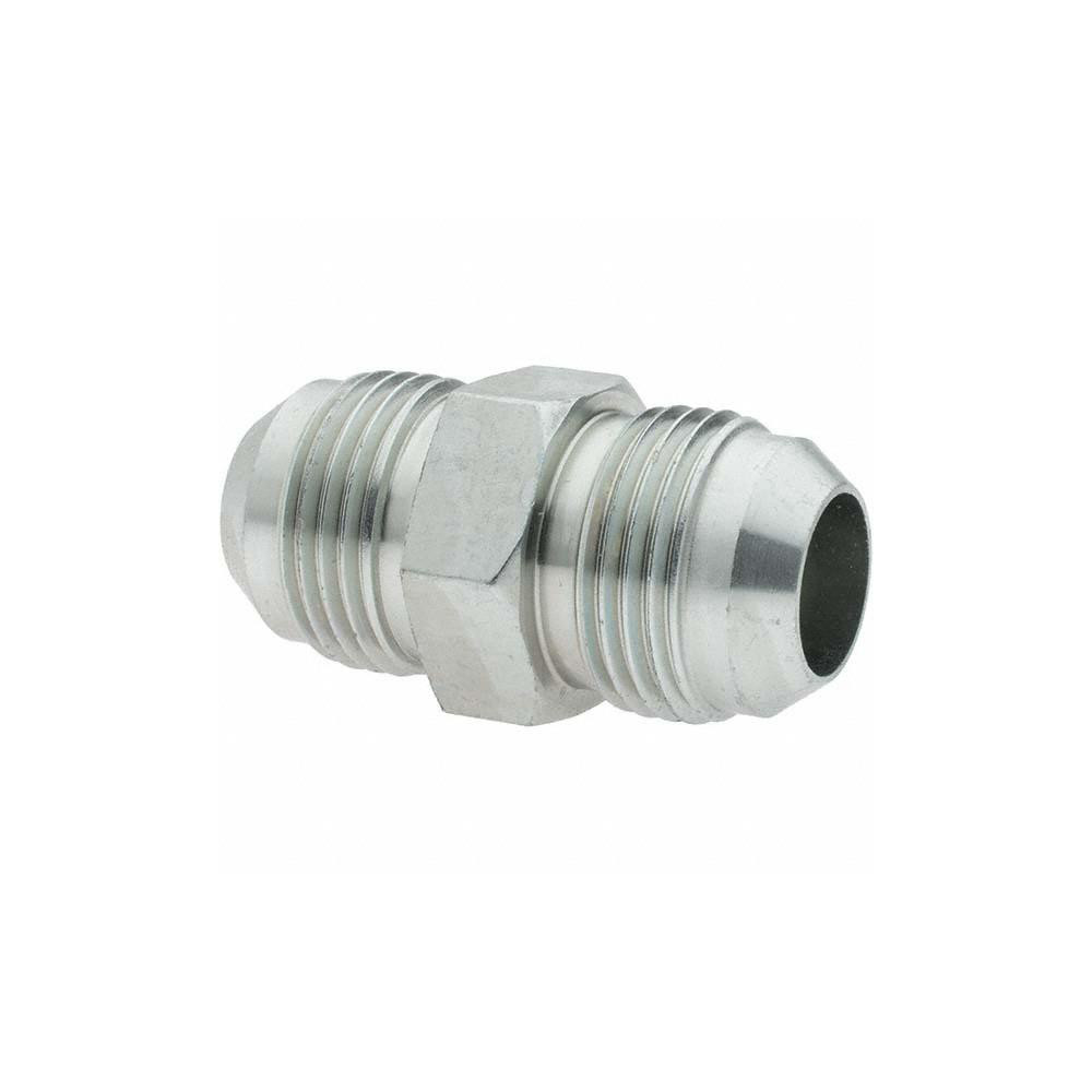 Parker Steel Flared Tube Connector: 3/4" OD, 37 deg Flared Angle - KP67153