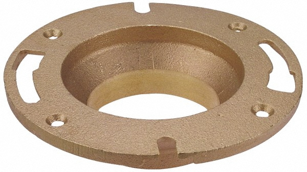 NIBCO 4 x 3" Pipe, 5-3/8" OD, ABS Closet Flange - I355320