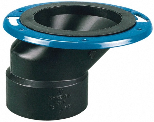 NIBCO 4 x 3" Pipe, 5-3/8" OD, ABS Closet Flange - I355320