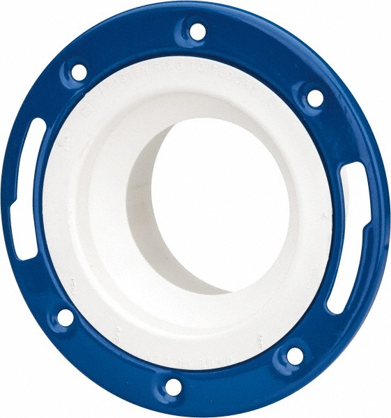 NIBCO 4 x 3" Pipe, 5-3/8" OD, ABS Closet Flange - I355320