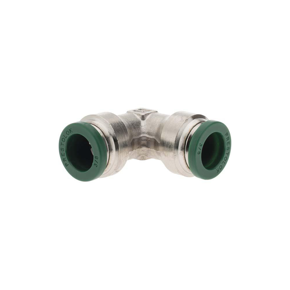 Parker Push-to-Connect Tube x Tube Fitting: Union Elbow, 3/8" OD - 12535