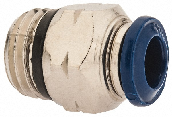 Legris Push-to-Connect Push-to-Connect Fitting: Straight, NPT, 1/4" OD - 3014 56 11