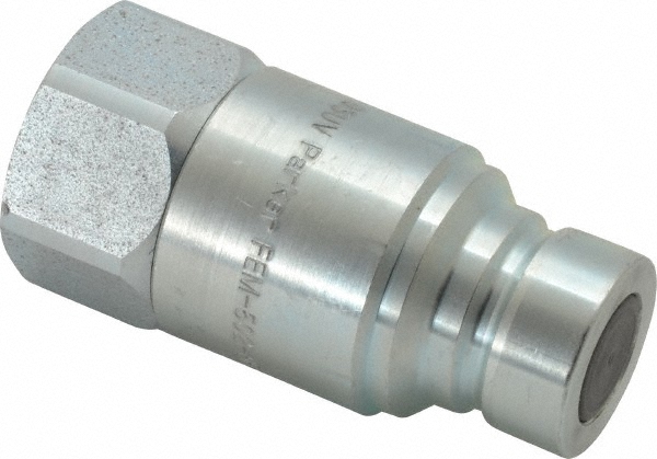 Parker Hydraulic Hose Female Pipe Rigid Fitting: 1/2", 1/2-14, 3,625 psi - PQ-00036