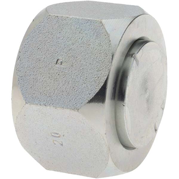 Parker Steel Flared Tube 45 Deg Elbow: 1/4" OD, 37 deg Flared Angle - KP17679