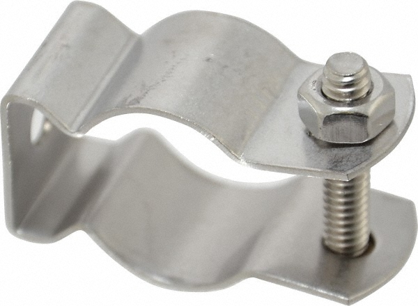 Merit Brass Pipe Half Coupling: 1/8", 316 Stainless Steel - K611H-02