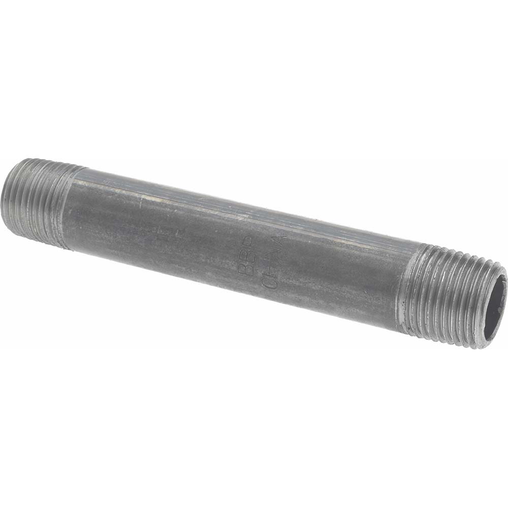 Value Collection Black Pipe Nipple: 1/2" Dia x 2-1/2" Long, Schedule 80 - XNB04025