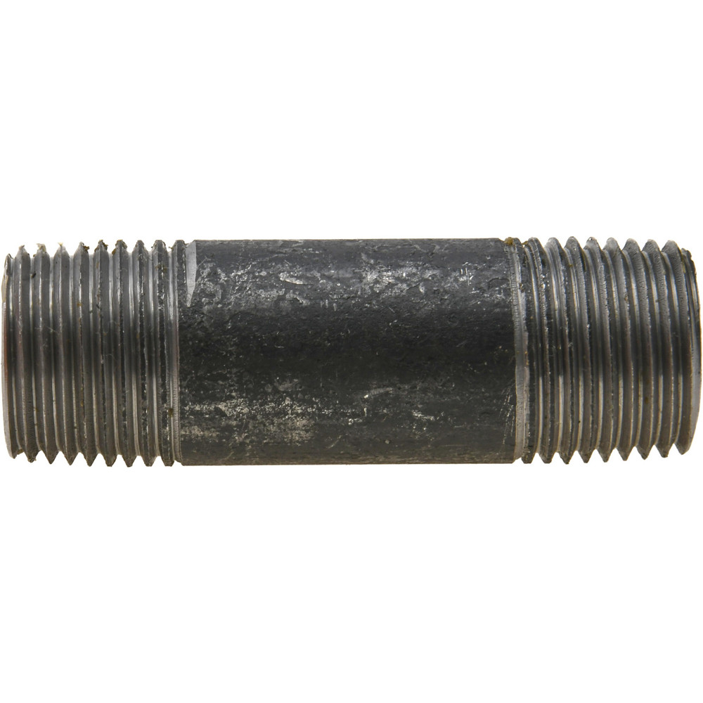 Value Collection Black Pipe Nipple: 1/2" Dia x 2-1/2" Long, Schedule 80 - XNB04025
