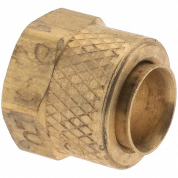 Parker Compression Tube Nut and Sleeve Assembly: 1/4" Tube OD, Compression - 61PB-4