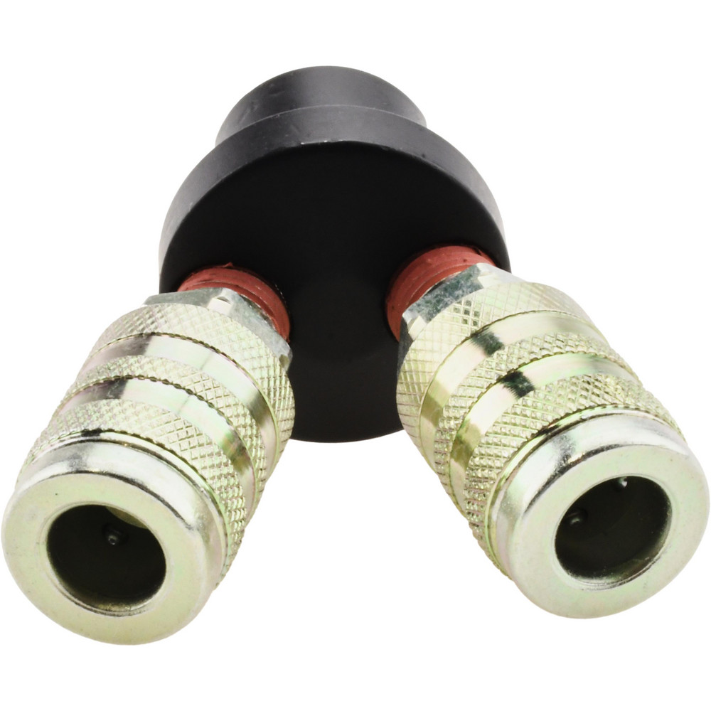 Value Collection Manifold: 1/4" Inlet, 1/4" Outlet, 1 Inlet Port, 2 Outlet Ports - 2671322540