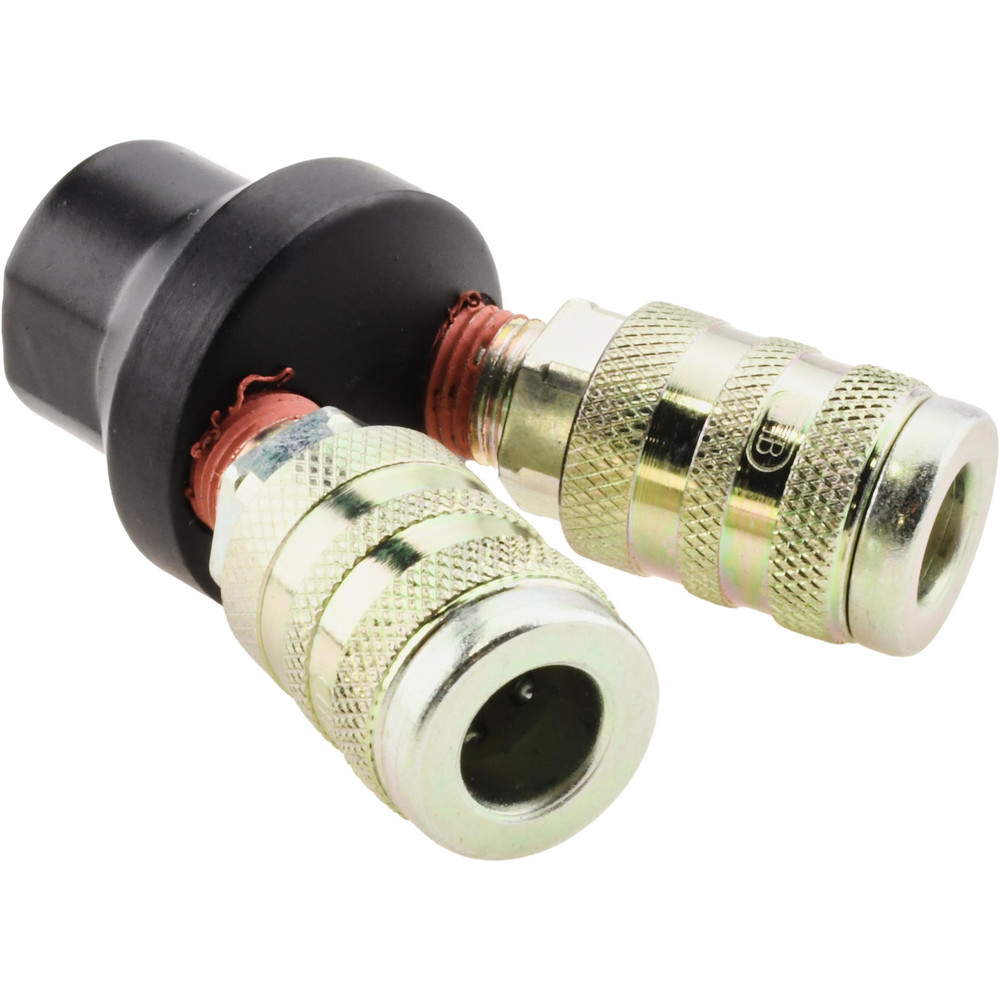 Value Collection Manifold: 1/4" Inlet, 1/4" Outlet, 1 Inlet Port, 2 Outlet Ports - 2671322540