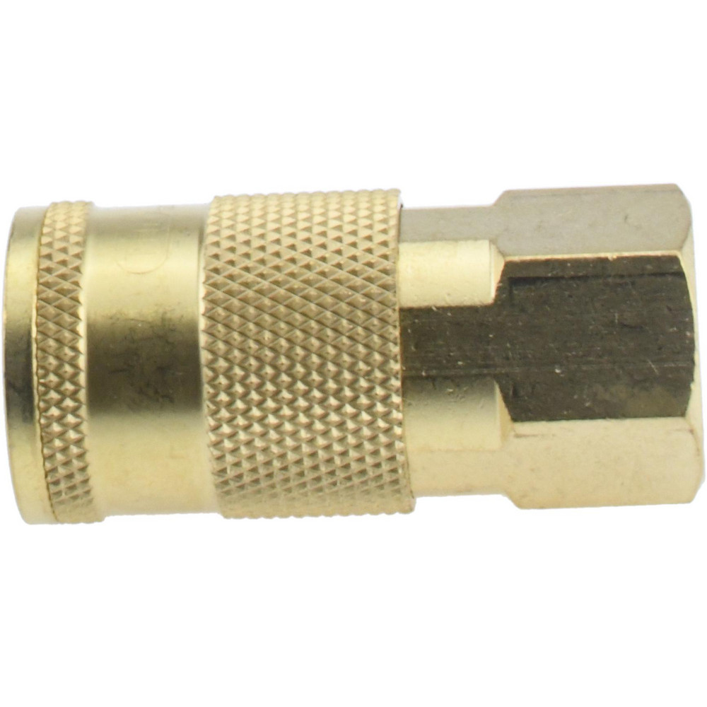 Value Collection Pneumatic Hose Coupling: 1/4" Thread, 1/4" Body Dia, Tru-Flate Automotive Interchange - 2332572521